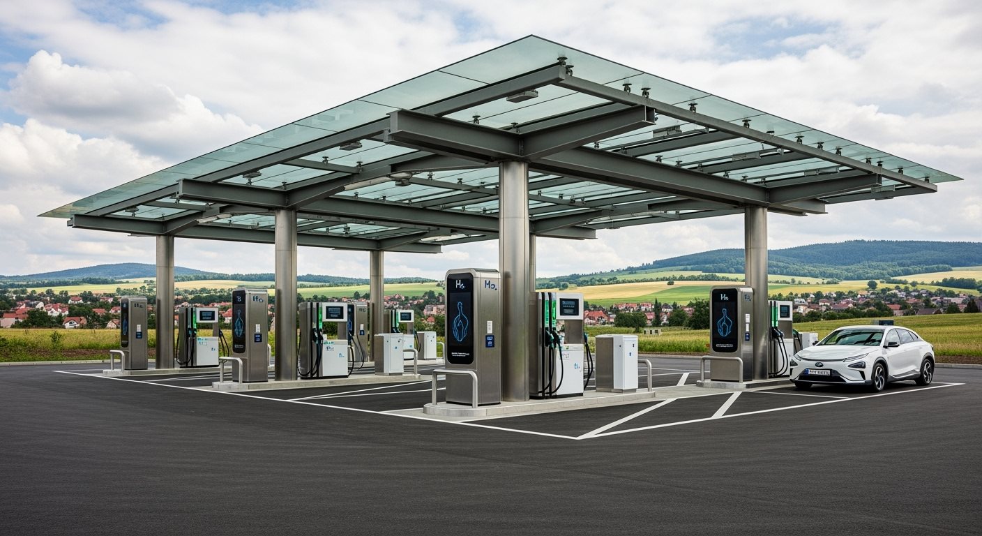 Infrastruktura wodorowa w Czechach